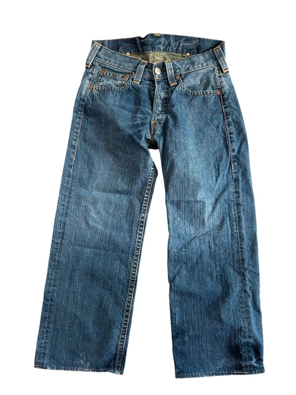 VTG Y2K Levis Red Collection Mens Sz 30 Out Of Style Denim Jeans Straight Leg